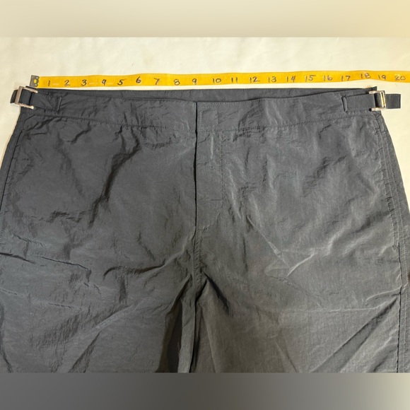 BUGATCHI Men's black nylon swim trunks size 38 - Picture 7 of 10